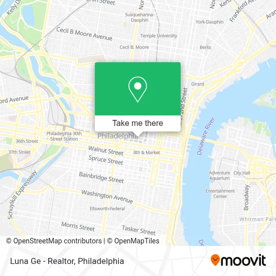 Luna Ge - Realtor map