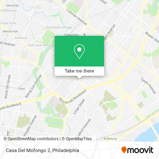 Casa Del Mofongo 2 map