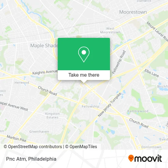 Pnc Atm map