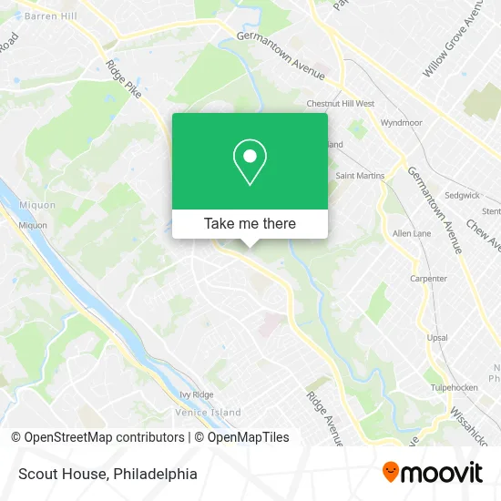 Scout House map