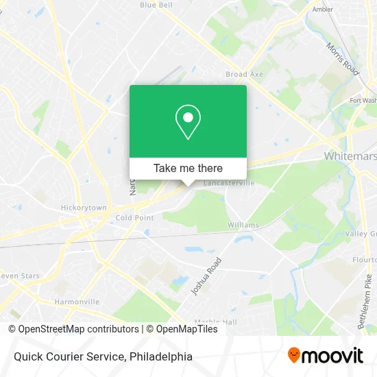 Quick Courier Service map