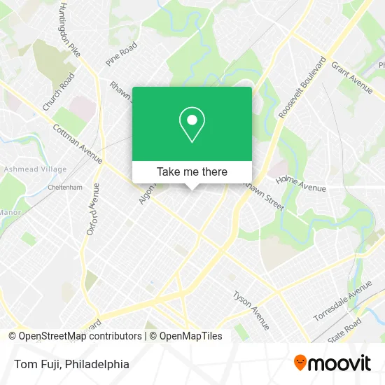Tom Fuji map