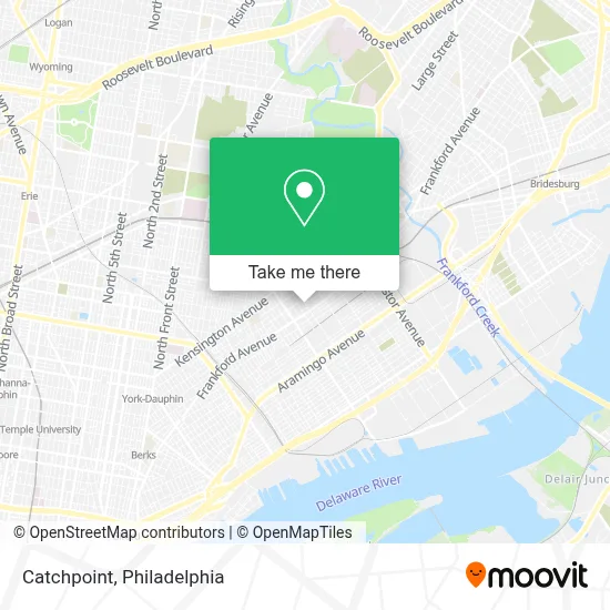 Catchpoint map