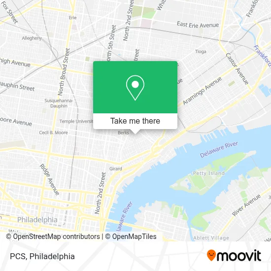 Pcs map