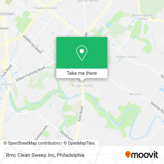 Rmc Clean Sweep Inc map