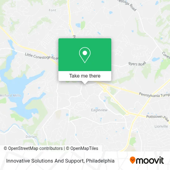 Innovative Solutions And Support map