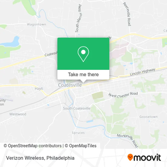 Verizon Wireless map