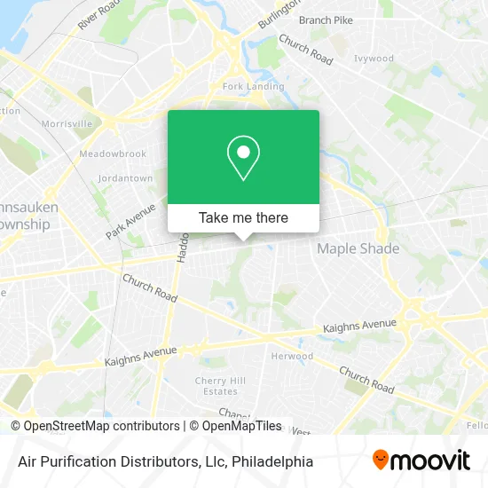 Air Purification Distributors, Llc map