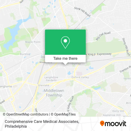 Comprehensive Care Medical Associates map