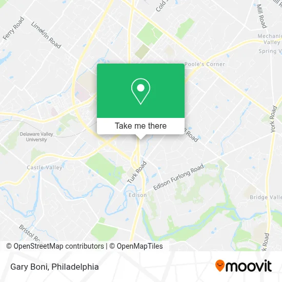 Gary Boni map