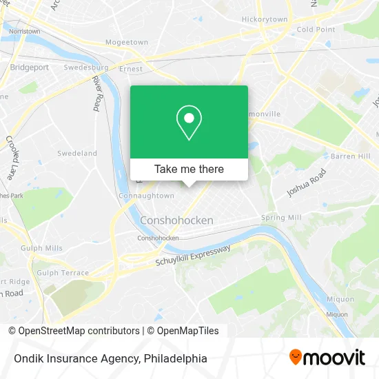 Ondik Insurance Agency map
