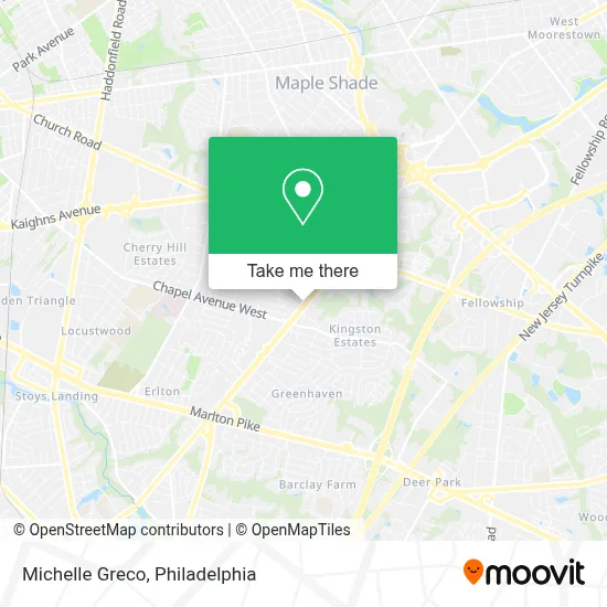 Michelle Greco map