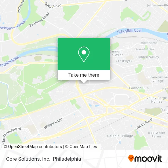 Core Solutions, Inc. map