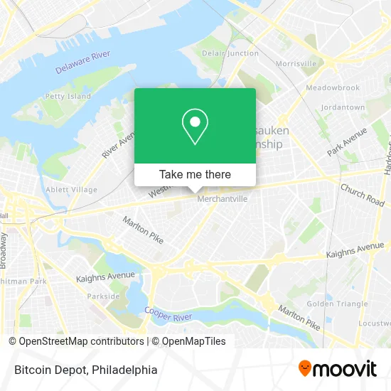 Bitcoin Depot map
