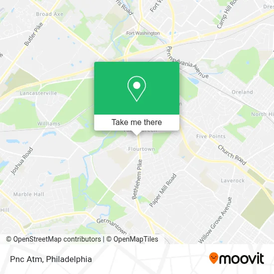 Pnc Atm map