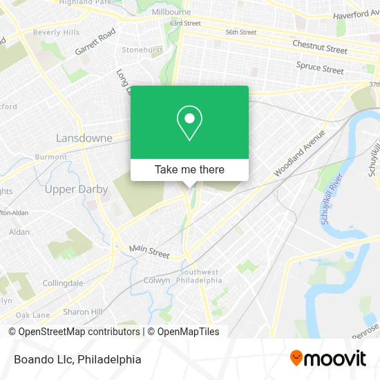 Boando Llc map