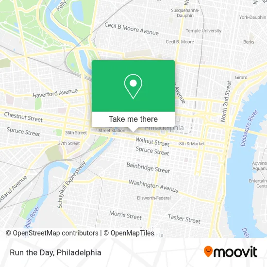 Run the Day map