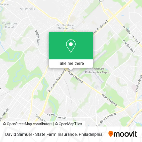 David Samuel - State Farm Insurance map