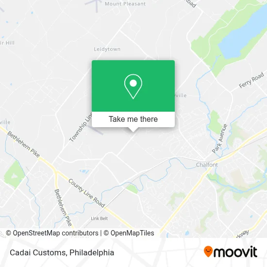 Cadai Customs map