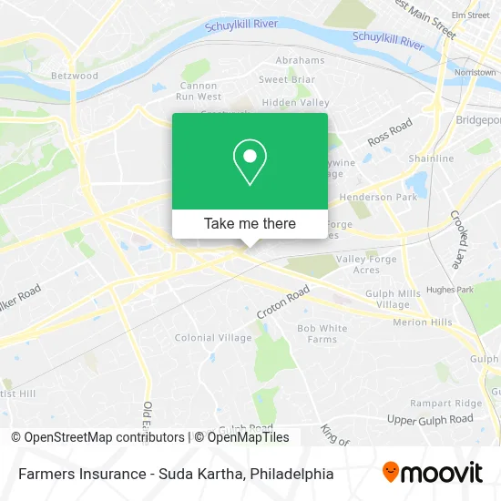 Farmers Insurance - Suda Kartha map