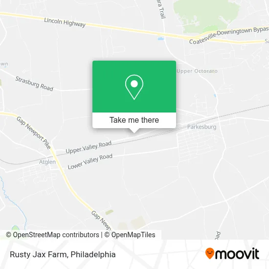 Rusty Jax Farm map