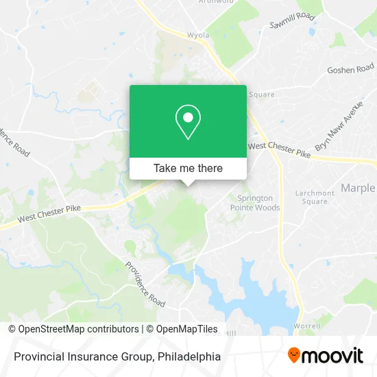 Provincial Insurance Group map
