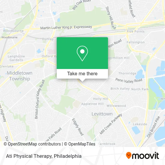 Ati Physical Therapy map