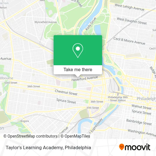 Taylor's Learning Academy map