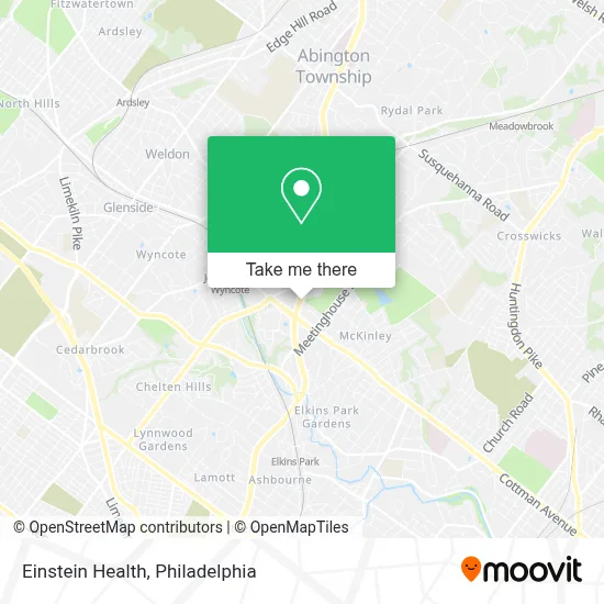 Einstein Health map