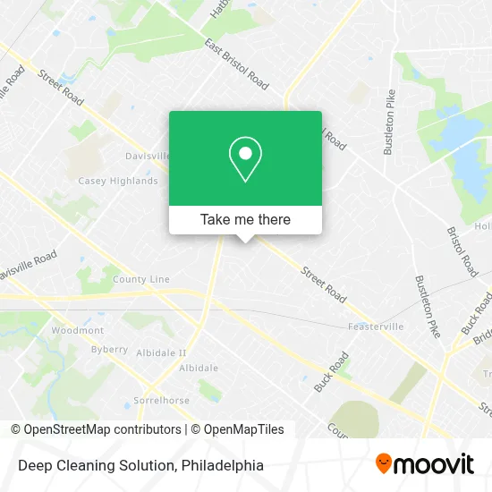 Deep Cleaning Solution map