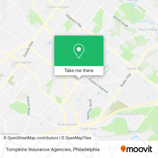 Tompkins Insurance Agencies map