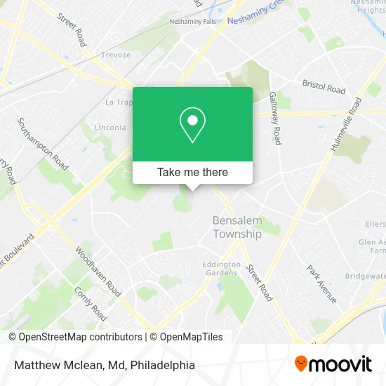 Matthew Mclean, Md map