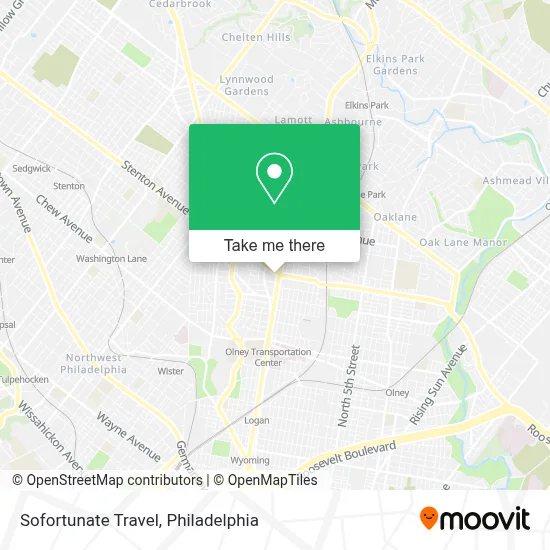 Sofortunate Travel map