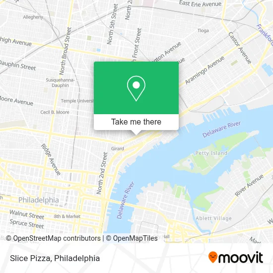 Slice Pizza map