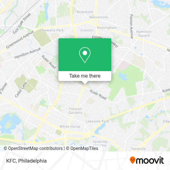 Kfc map
