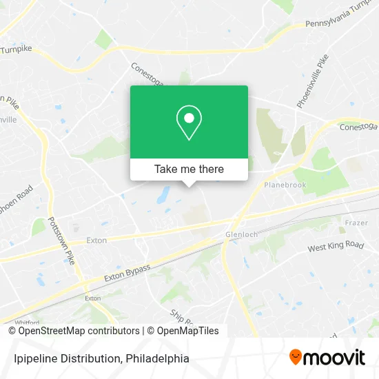 Ipipeline Distribution map