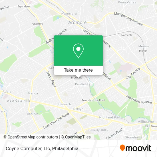 Coyne Computer, Llc map