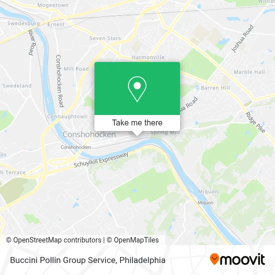 Buccini Pollin Group Service map