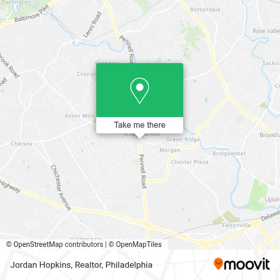 Jordan Hopkins, Realtor map