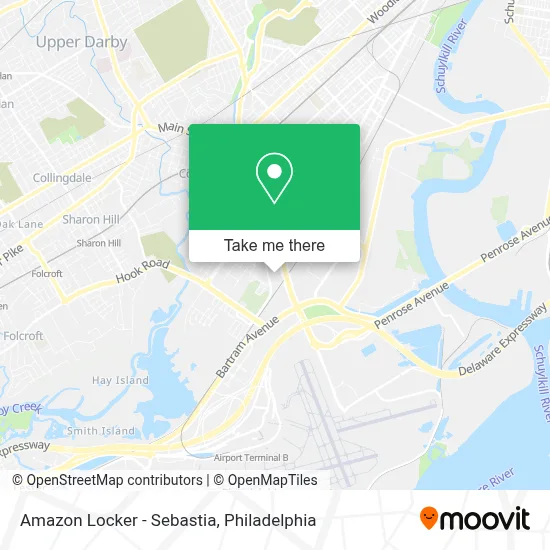 Amazon Locker - Sebastia map