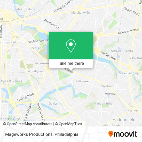 Mageworks Productions map