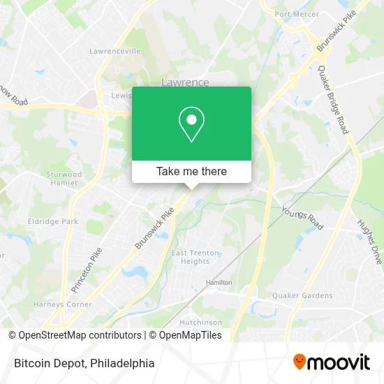 Bitcoin Depot map