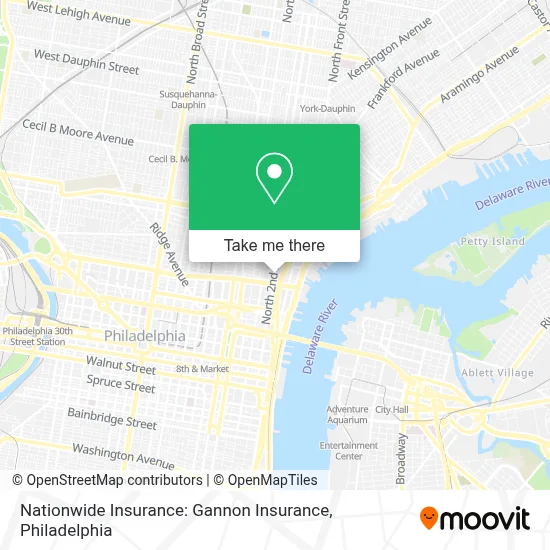 Nationwide Insurance: Gannon Insurance map