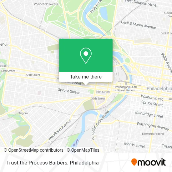 Trust the Process Barbers map