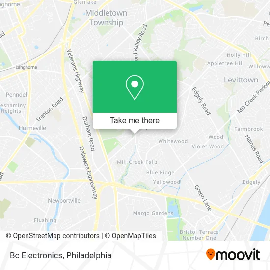 Bc Electronics map