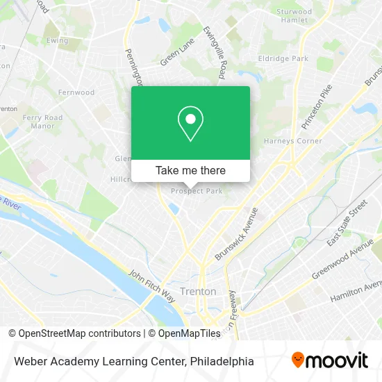 Weber Academy Learning Center map