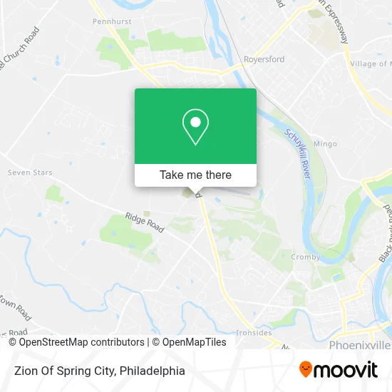 Zion Of Spring City map