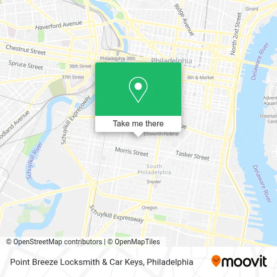 Point Breeze Locksmith & Car Keys map