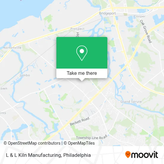 L & L Kiln Manufacturing map