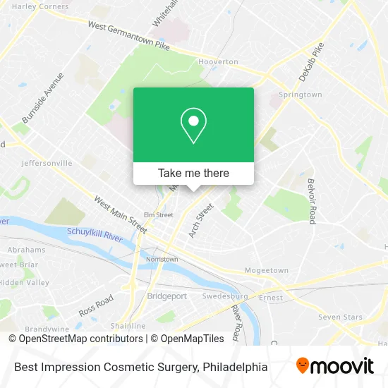 Best Impression Cosmetic Surgery map